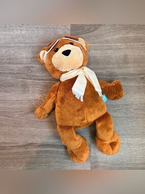 Manhattan Toy pilot bear stuffed animal